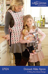 43999: Indygo Junction IJ924 Dressed Alike Aprons Sewing Pattern