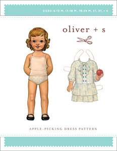 Oliver + S Oliver + S: Apple-Picking Dress (6 m-4) Sewing Pattern