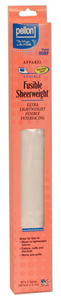 44185: Pellon PP906F Fusible Sheer Weight 15" x 3yd Interfacing for Sheer to Lightweight Fabrics