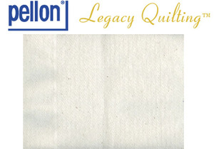 Pellon Polyester Quilting Batting. White. 60 x 20 Yards by the Bolt 1 Pack