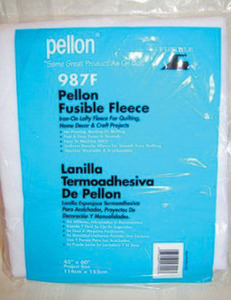 Pellon, 987F, Fusible, Poly, Fleece, 45, 20, Yards Pack White, Hand, Bags, Purses
