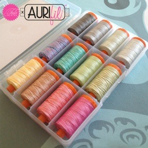 Aurifil 50 WT Cotton Mako Large Spool Thread Dove