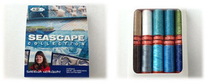 Aurifil Seascape Collection 10 sml Spool Thread Kit