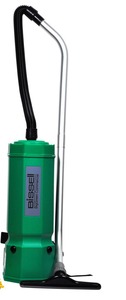 Bissell BG1006 6Qt Backpack Hepa Vacuum Cleaner 22" 8Tools 50'Cord 10Lb