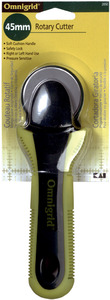Omnigrid OG2050 45mm Rotary Blade Fabric Cutter, Safety Guard, Soft Grip