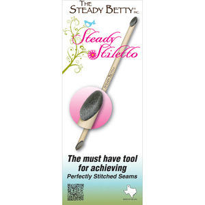 Steady Betty SBSS 8" Fabric Stiletto for Pressing, Embroidery, Quilt Piecing