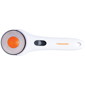 Fiskars 60mm Stick Rotary Cutter White and Orange