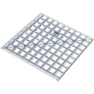 9.5X9.5   -TRUECUT RULER, Grace TC17097 TrueCut Ruler 9-1/2"X9-1/2" Rotary Cutter Track 1/8" Grid