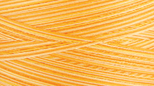 SUNRISE/SU-THREAD CTTN 3000M VR, Gutermann 3000V-9918 Natural Cotton Thread 30wt Variegated 3000m, 3,281 Yards Sunrise Sunset Yellow