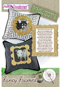 Anita Goodesign PROJ57 Fancy Frames Projects Emb. Designs CD