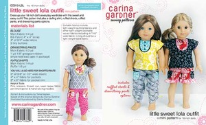 Carina Gardner Little Sweet Lola Outfit Pattern