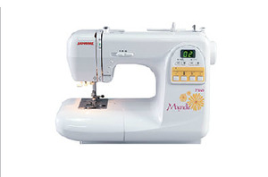 Janome, Magnolia, 7360, 60 Stitch, Computer, Sewing Machine, Walking Foot, 1/4" Foot,