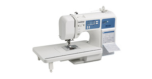 Brother RXR1355 130/185 Stitch Computer Sewing Machine, Lettering Font