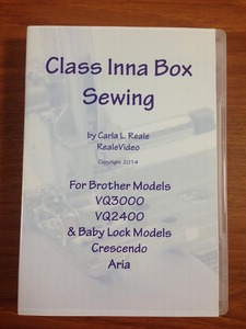 Class Inna Box 2 DVD Brother Sewing Machines XV8500 VQ6200 5100 3000 2400 Babylock*