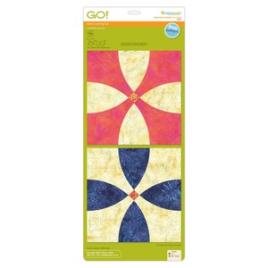 AccuQuilt 55252 12" Flowering Snowball Finished Fabric Cutting Die