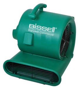 Bissell Commercial BGAM3000 Air Blower Mover, 1/2HP, 3 Speed, 25' Cord