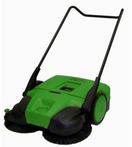 94935: Bissell BG355 21” Deluxe Triple Brush Push Power Ourdoor Sweeper