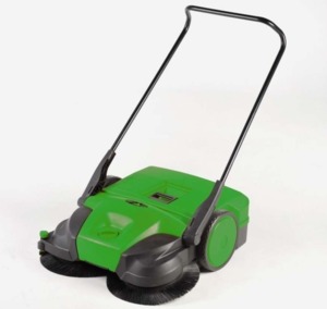 53219: Bissell BG697 38” Battery Powered Triple Brush Push Power Sweeper