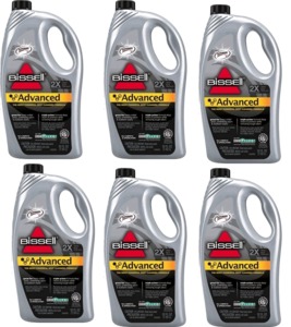 Bissell 49G51-C, Advanced Carpet Shampoo Cleaner Formula 52oz bottle 6 Pk