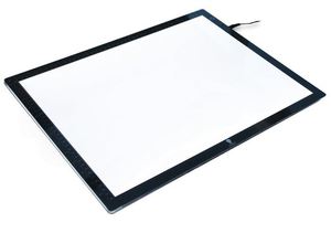 Daylight, U35030, Wafer2, 3/8", Thick, LED, Light, Box, 11x17”, Tracing, Area, Ruler, 72", Cord, 5Lbs