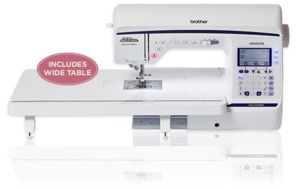 Brother Demo NQ1300PRW Project Runway 290 Stitch Sewing & Quilting Machine