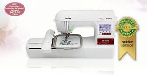 Simplicity by Brother SB7900E Demo 5X7" Embroidery Machine +SABESLET2 CD-BES2 Lettering software