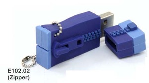 Zipper 2GB USB Stick