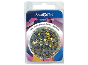 Brother CARS10Y 800 Yellow Rhinestones 10SS Refill ScanNCut CM650 550 250 100