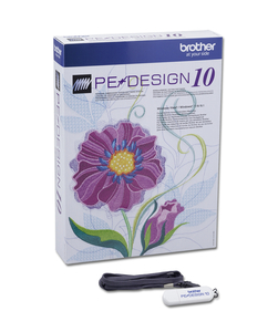 54447: Brother SAVRPED10 PEDesign to v10 Embroidery Software Upgrade from v5-9.0