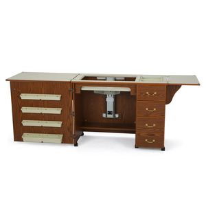 Arrow 98300DL, Oak, 98301DL, White, or 98302DL, Cherry, 4 Drawer, Air Lift, Sewing Machine Cabinet