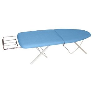 56466: Sullivans 12944 Demo GO Board Tabletop Folding Ironing Board 32x12" Rest 6x9"