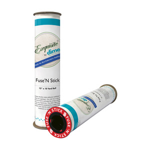Exquisite H6402010 Fuse' N Stick Iron on Fusible Stabilizer 20" x10Yds in Shrinkwrapped roll