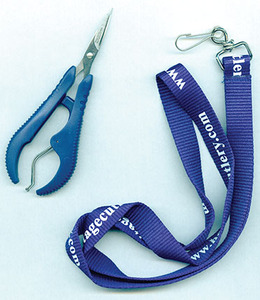 56630: Heritage 7268-25 5" Spring Load Embroidery Thread Scissor Snips and Lanyard