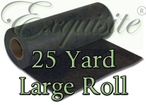 DIME, Exquisite, EXLR15, B4172325, Black, Medium Cutaway, 2.5oz Stabilizer, 20"x25Yd, Lg Roll