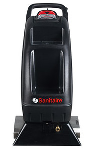 Sanitaire SC6095A Carpet Cleaner Solution Injector and Vacuum Extractor Solution Injector and Vacuum Extractor Sanitaire SC6090A, EUR6090, Commercial, Upright, Carpet Cleaning Injector, & Vacuum Extractor, 17" Wide, 9 Gallon, 100PSI, 103" Water Lift, Wheels, 50' Cord, 100 pounds