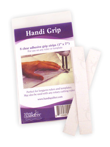 57476: Handi Quilter HG10510 Handi Grip Adhesive Strips 8Pk of 1x7" Tape Holds Rulers