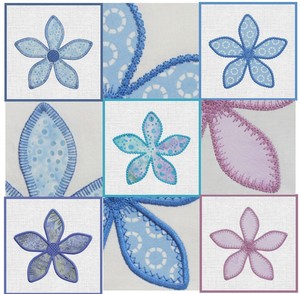 MACHINE EMBROIDERY DESIGNS ON CD OR USB SERENE SEASHELLS COLLECTION 