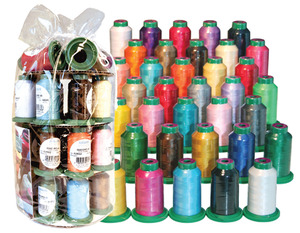 Isacord 2914- Select 6 Colors 5500Yd 5000M Poly 40wt Embroidery Thread  Cones - New Low Price! at