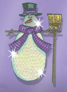 59981: Great Notions CMC-WMM1 Winter Mylar Magic 20 Embroidery Designs CD
