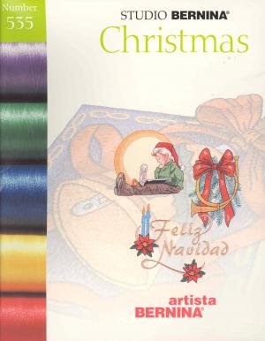 Bernina Artista 535 Christmas Embroidery Card