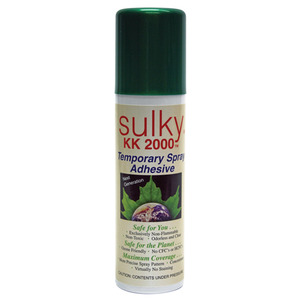 Sulky ORMD-7 KK2000 Temporary Spray Adhesive 3.6oz Can, Bonding Disappears in 2-5Days