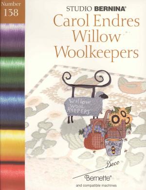 Bernina Deco 138 Carol Endres Willow Woolkeepers Embroidery Card in Brother .pes Format for Deco 500 600 650