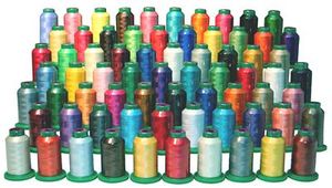 Isacord Embroidery Thread Chart