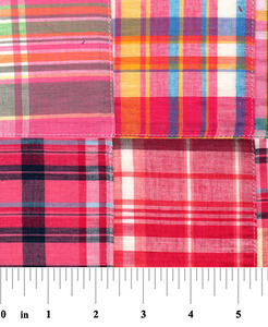 Fabric Finders 15 Yd Bolt 10.67 A Yd Cotton Patchwork 16 Multi Colored 100% 45" Pima Cotton Fabric