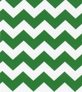 Fabric Finders 15 Yd Bolt 9.33 A Yd 1588 Green Chevron 100% Pima Cotton Fabric 60 inch