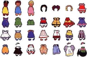 Advanced Embroidery Designs. Dolls and Toys &gt;&gt; Paperdolls