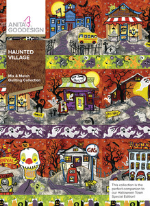 Anita Goodesign 290AGHD Haunted Village Mix & Matching Quilting Collection