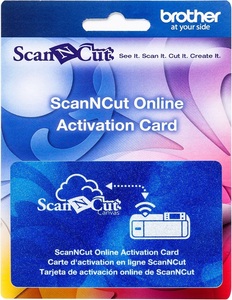 Brother, CAWLCARD1, Wireless, Online, Activation, Card, Brother CAWLCARD1 Wireless Online Activation Card for Machines without it, Optional for ScanNCut CM350