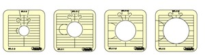 64434: Sew Steady Westalee WT-BTLSET Between the Lines Tool Circle Templates, Sizes