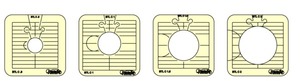 Westalee, WT-BTL0.5, Between, The, Lines, Circle, Template, 0.5", Ruler, Quilting, free, motion, quilting, no, long, arm